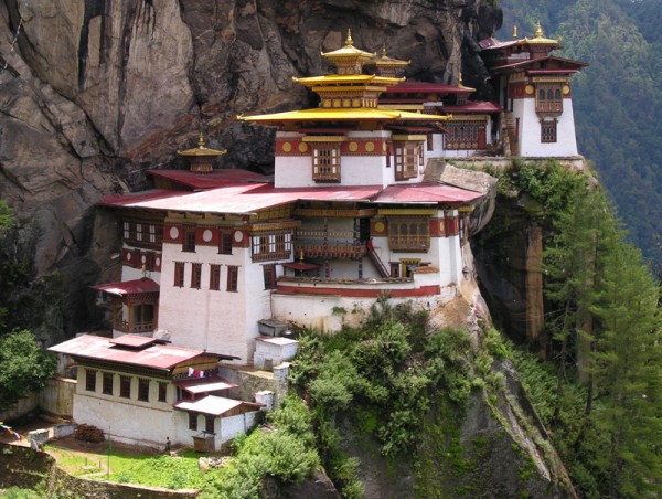 Tiger%E2%80%99s Nest Monastery Bhutan Top 15 Most Beautiful Buildings Around The World