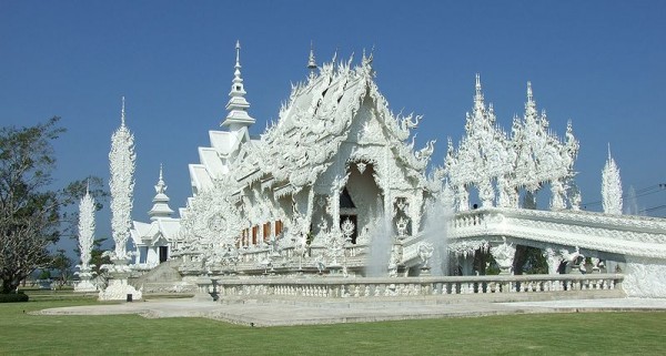 Wat Rong Khun Chiang Rai Thailand Top 15 Most Beautiful Buildings Around The World