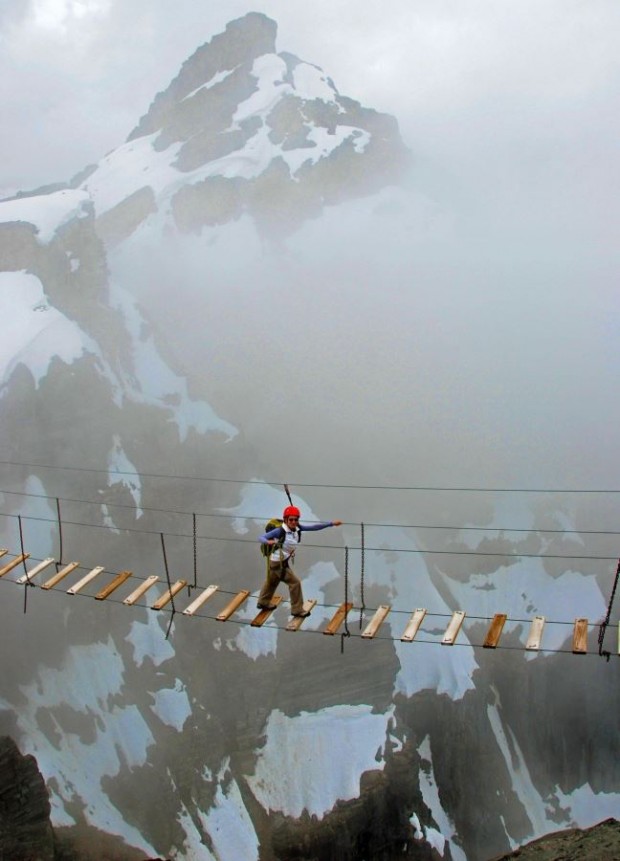 Canada, Sky Walking at Mt. Nimbus