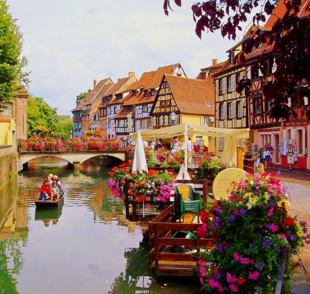  most beautiful city in France-Colmar 