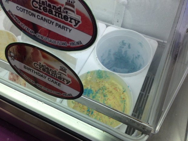 The Island Creamery Ice Cream, Chincoteague Iceland Virginia,