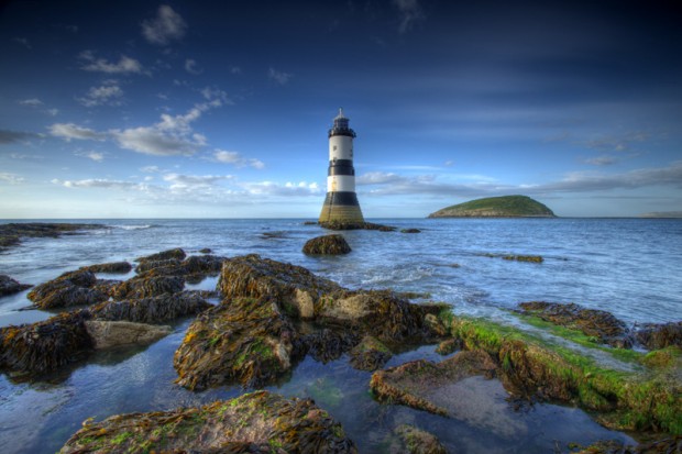 Trwyn Du Lighthouse, Wales, UK 1