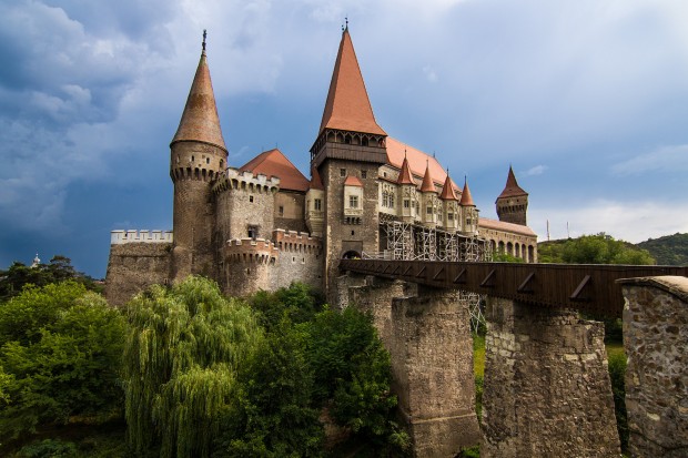 Corvin Castle in Transylvania, Romania (1)