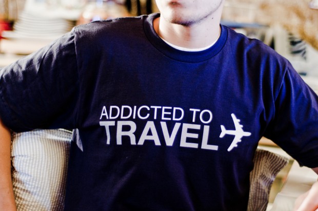  Addicted To Travel Tee 