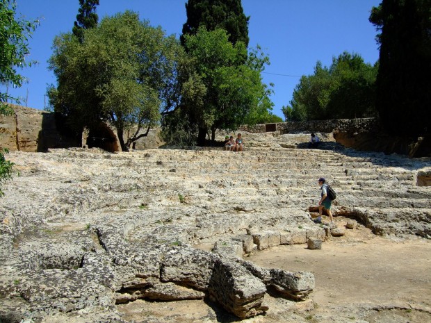 Roman Theater Pollentia - Alcudia, Majorca, Spain Mediterranean islands