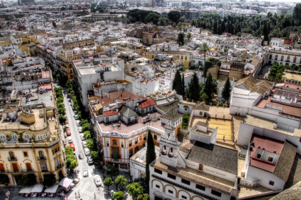 Sevilla seen from the Giralda