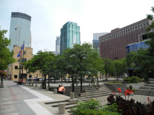 Downtown Plaza, Minneapolis, Minnesota