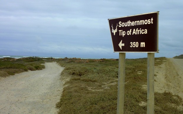 Cape Agulhas, the southernmost tip of Africa, South Africa