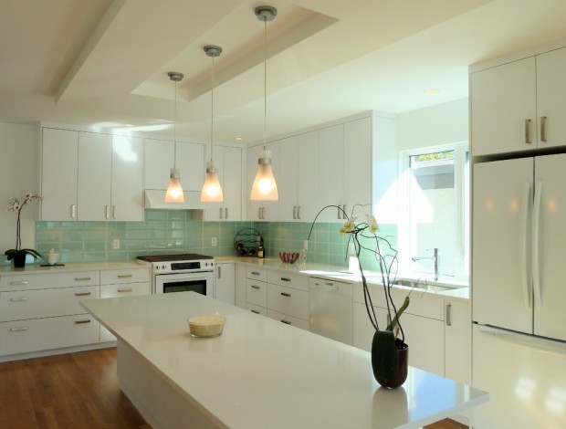  modern kitchen wall color 