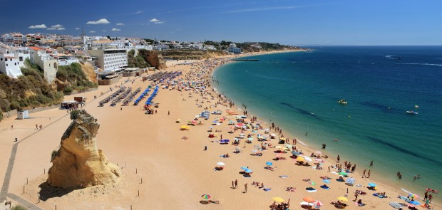 Albufeira, Peneco beach, Algarve, Portugal