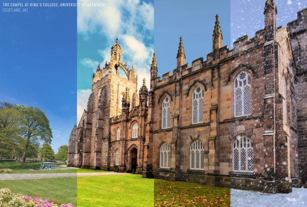 Four Seasons in One Photo in 8 Places Around the World