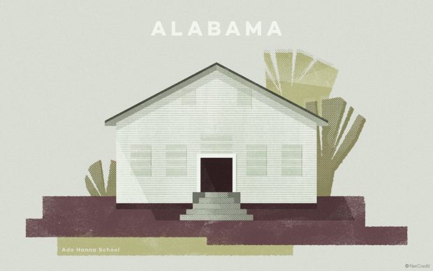 An Illustrated Tribute to the most Endangered Building in Every US state