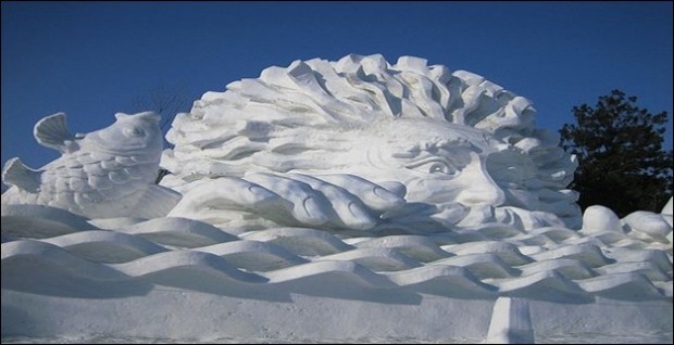 30 Stunning Snow Sculptures - Part 2
