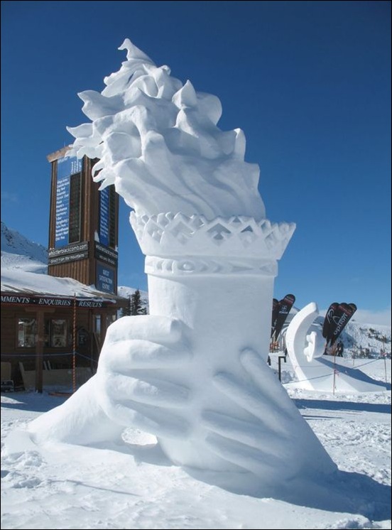 30 Stunning Snow Sculptures - Part 2