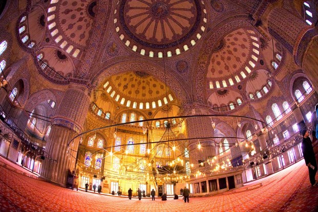 Blue Mosque (Sultan Ahmet Camii) - Istanbul, Turkey