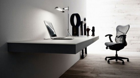 ArchitectureArtDesigns-1840 32 Minimalist Home Offices: The Most Modern, Artistic And Stylish You'll Ever Seen.