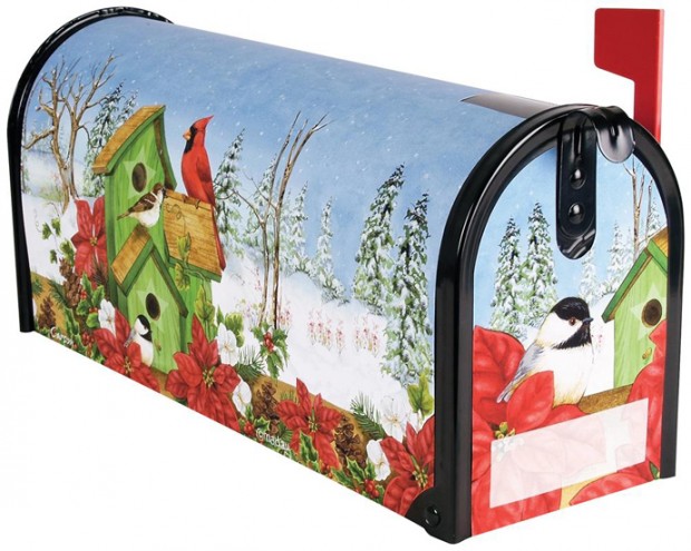 26 Ideas to Dress up Your Mailbox in a Fairy Tale Look for this Christmas