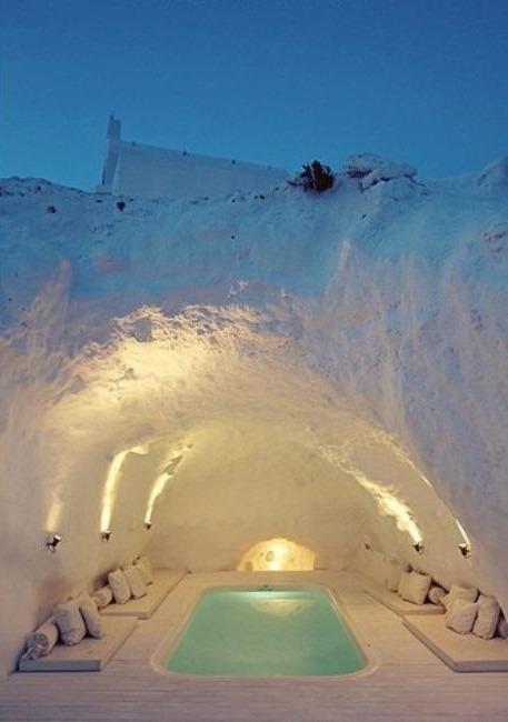 Spa-Cave-Santorini-Greece 101 Most Magnificent Places Made by Nature or Touched by a Man Hand (part 3)