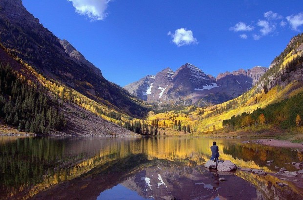 Maroon-Bells-in-Colorado-620x410 12 Wonderful Photos of Enchanted Nature