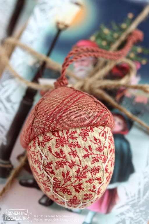 acorn59 15 DIY Christmas Ornaments Made by Grandma Fabric