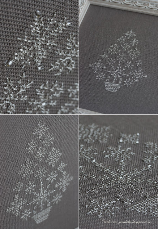 silver-christmas-tree28 15 DIY Christmas Ornaments Made by Grandma Fabric