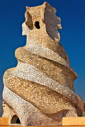 Casa-Milà-by-antonio-gaudi-in-Barcelona 10 Astonishing Places From Around The World