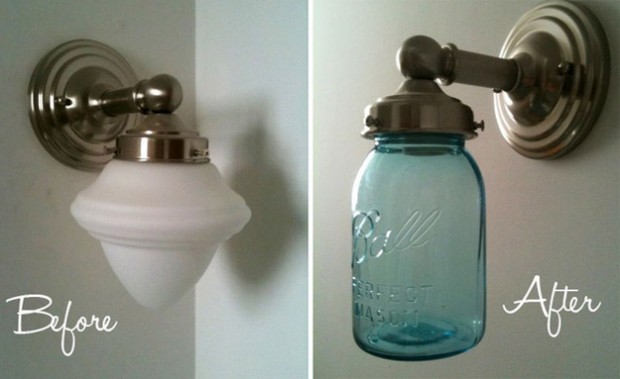Update-a-Wall-Sconce-620x379 14 DIY Funny Things To Do With Mason Jars