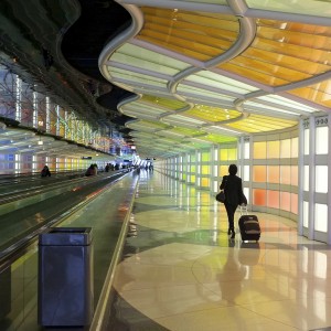 Chicago O'Hare Airport Concourse, flightright