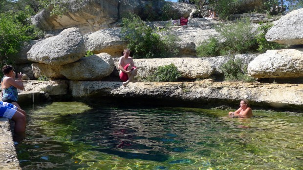Have a Great Time at Jacob's Well, Texas