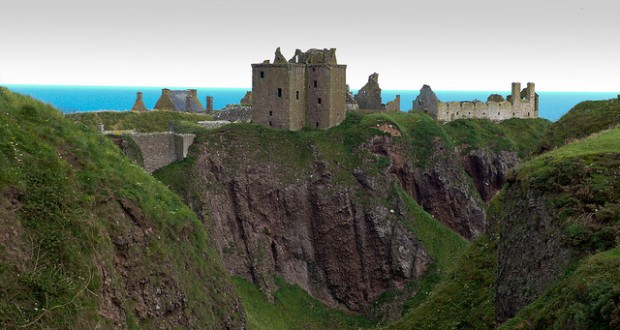 Visit Dunnottar Castle in Scotland