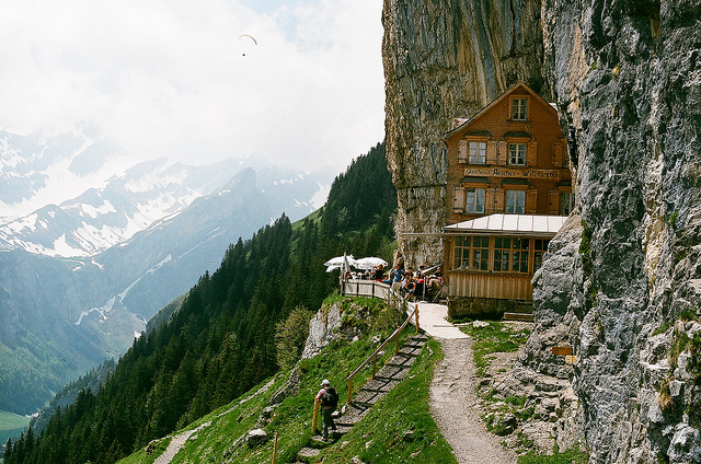 Have you ever stayed in Aescher Hotel in Switzerland?