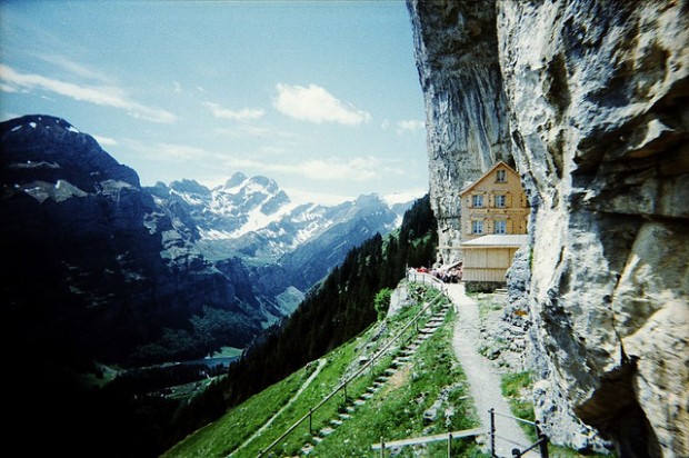 Have you ever stayed in Aescher Hotel in Switzerland?