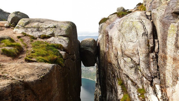 Climb the Kjeragbolten And Enjoy the Spectacular View
