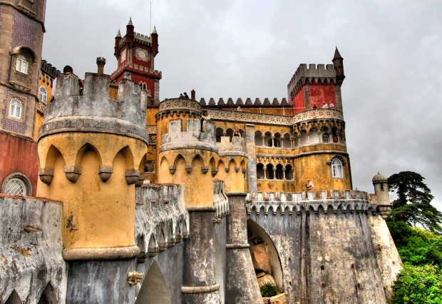 The European Jewel in-between Mounts and Sea - Sintra, Portugal 