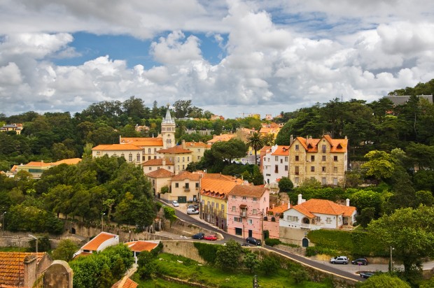 The European Jewel in-between Mounts and Sea - Sintra, Portugal 