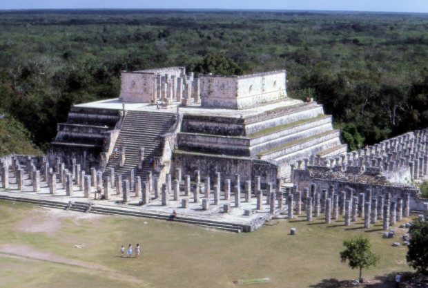 Chichen Itza's Kukulcan Temple, Yucatan, Mexico