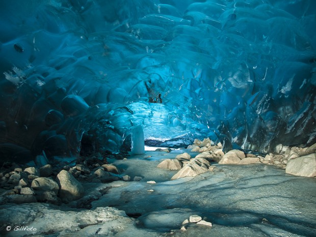Walk Through Mendenhall Ice Cave in Alaska