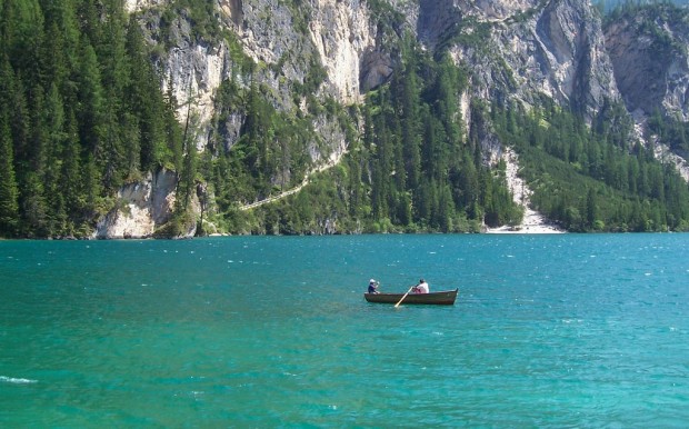 Relax at The Lake Braies, Italy