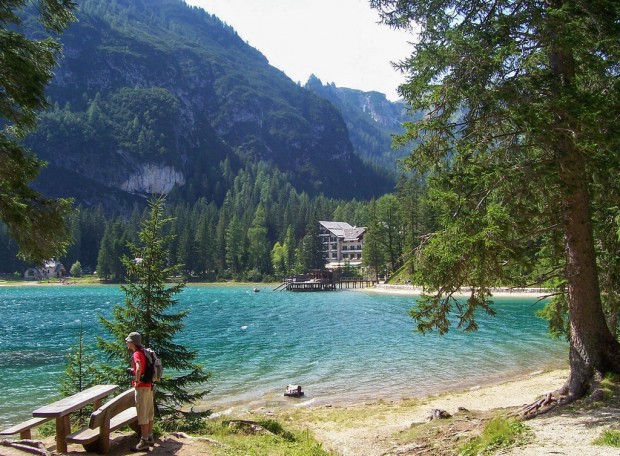 Relax at The Lake Braies, Italy