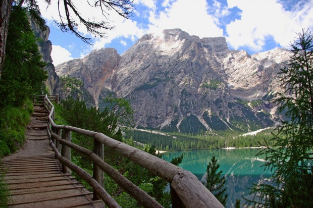 Relax at The Lake Braies, Italy