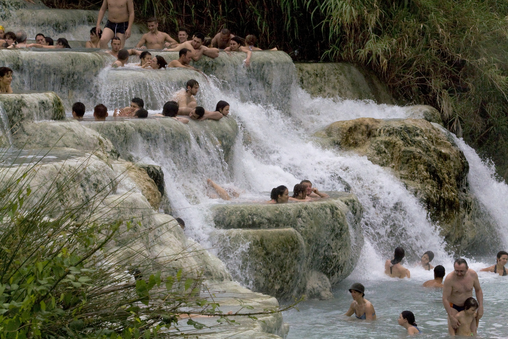 Relax in The Breathaking Hot Springs Terme di Saturnia in Italy
