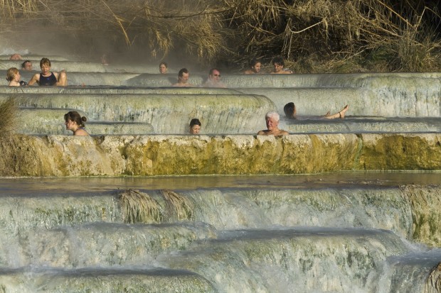 Relax in The Breathaking Hot Springs Terme di Saturnia in Italy