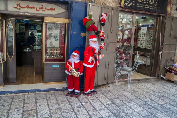 How Jerusalem in Christmas and New Year Looks Like
