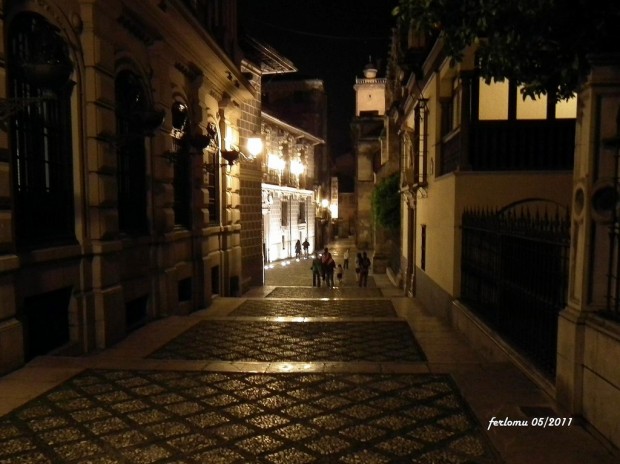 Magic realism in city of Granada