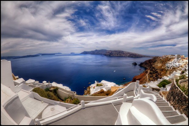 Santorini – Volcanic Island Created by Nature