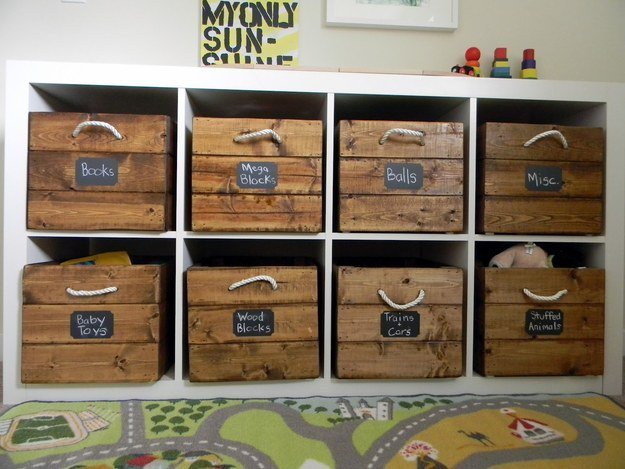12 Incredibly Creative DIY Kids’ Toys Storage Ideas To Make Your Kids Organized