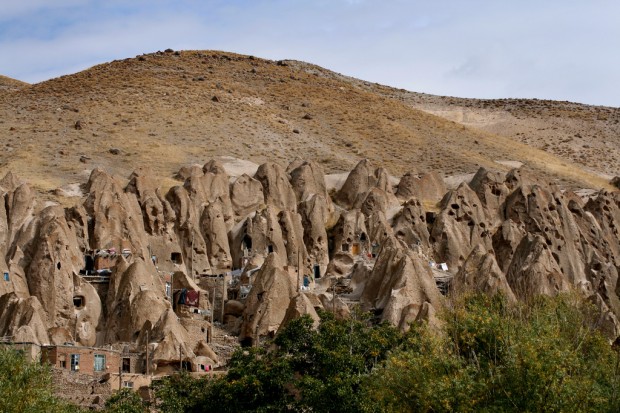 See Houses Made in Caves Just in Kandovan Village