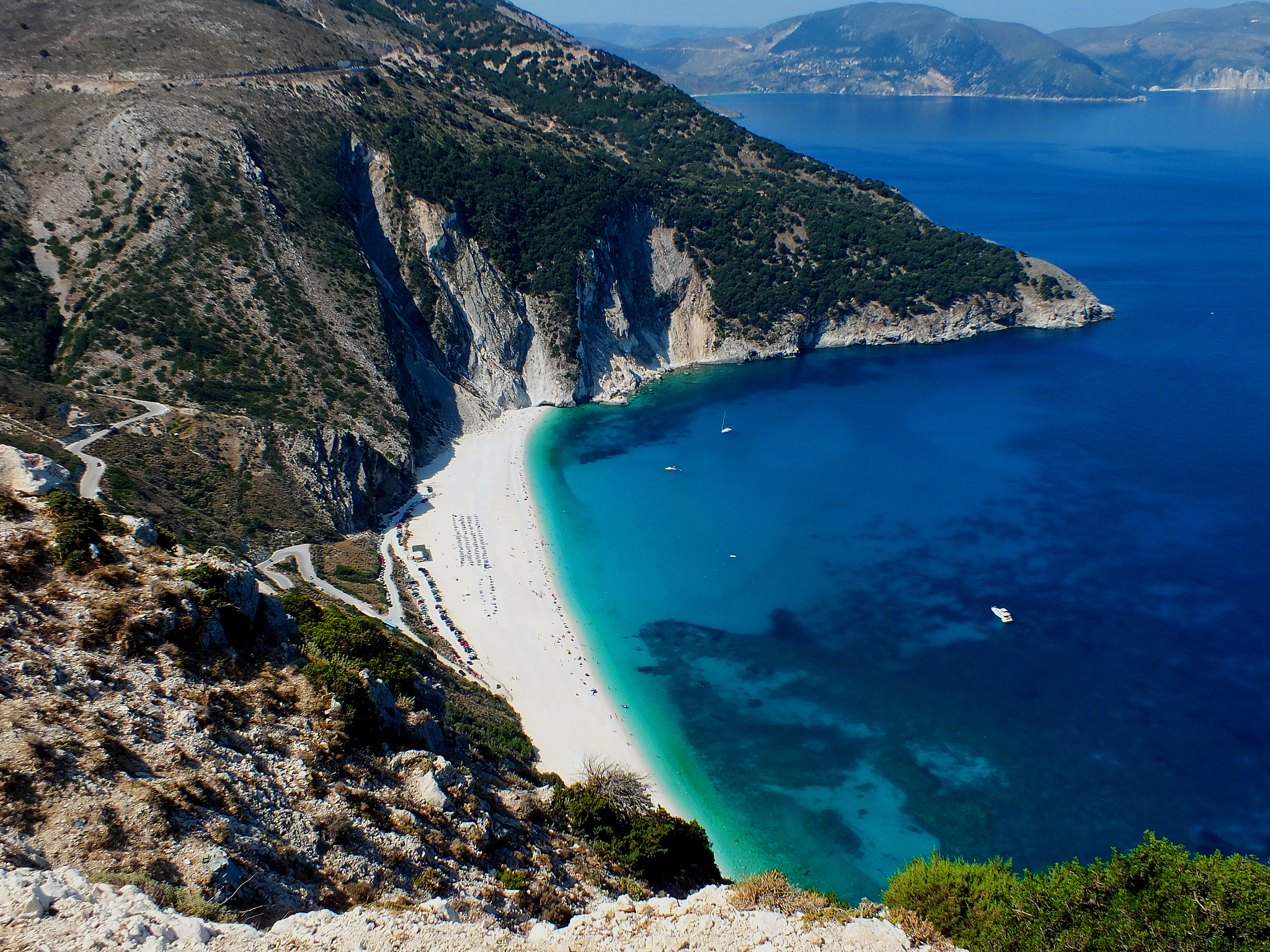 Myrtos Beach – One of The Most Beautiful Beaches in Greece