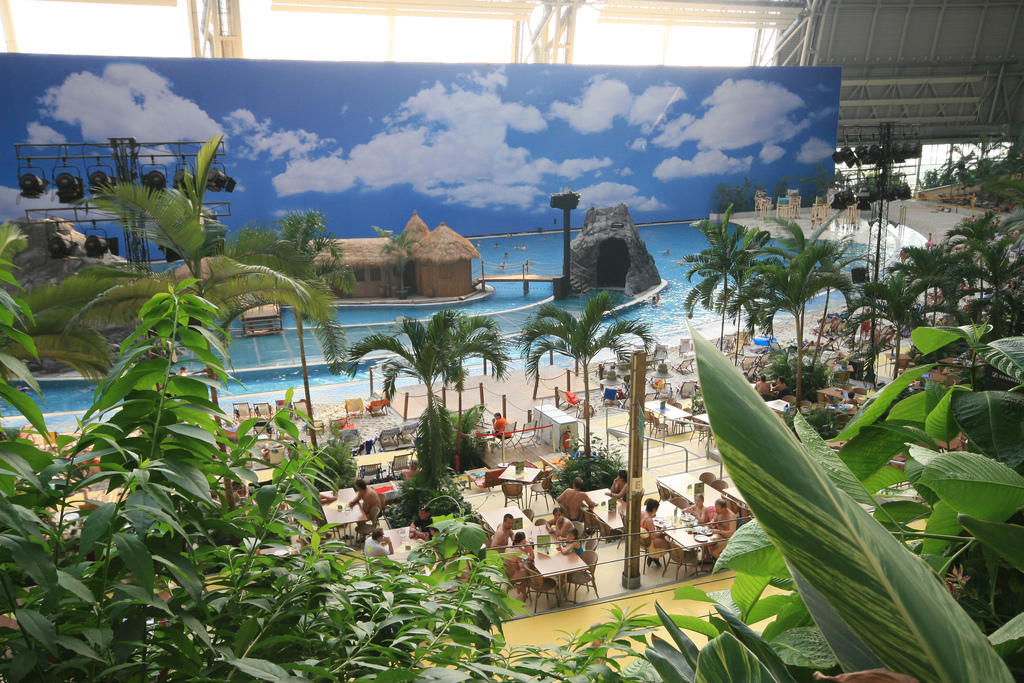 Tropical Islands in the Middle of the Cold Germany