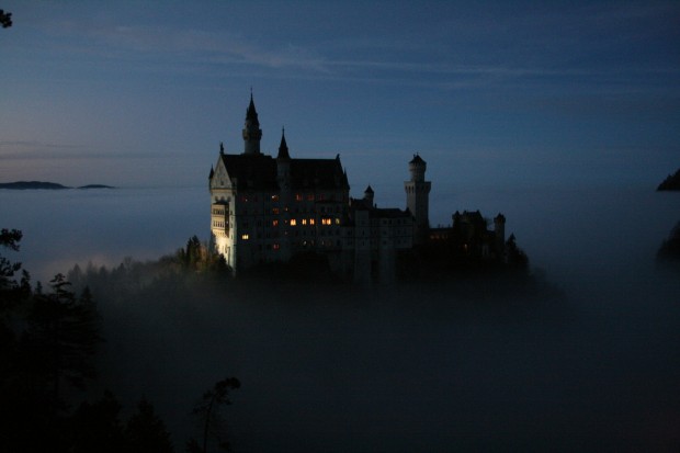 Neuschwanstein Castle - Real Castle of Sleeping Beauty Neuschwanstein Castle - Real Castle of Sleeping Beauty